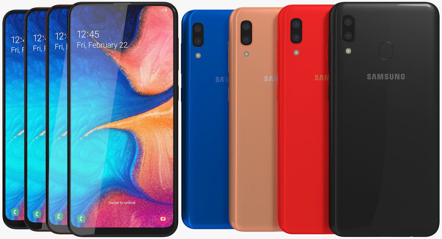 samsung galaxy a20 year model