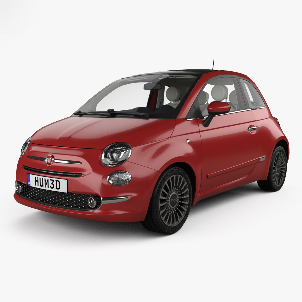 Fiat 500 Mit Hq Interieur 2015