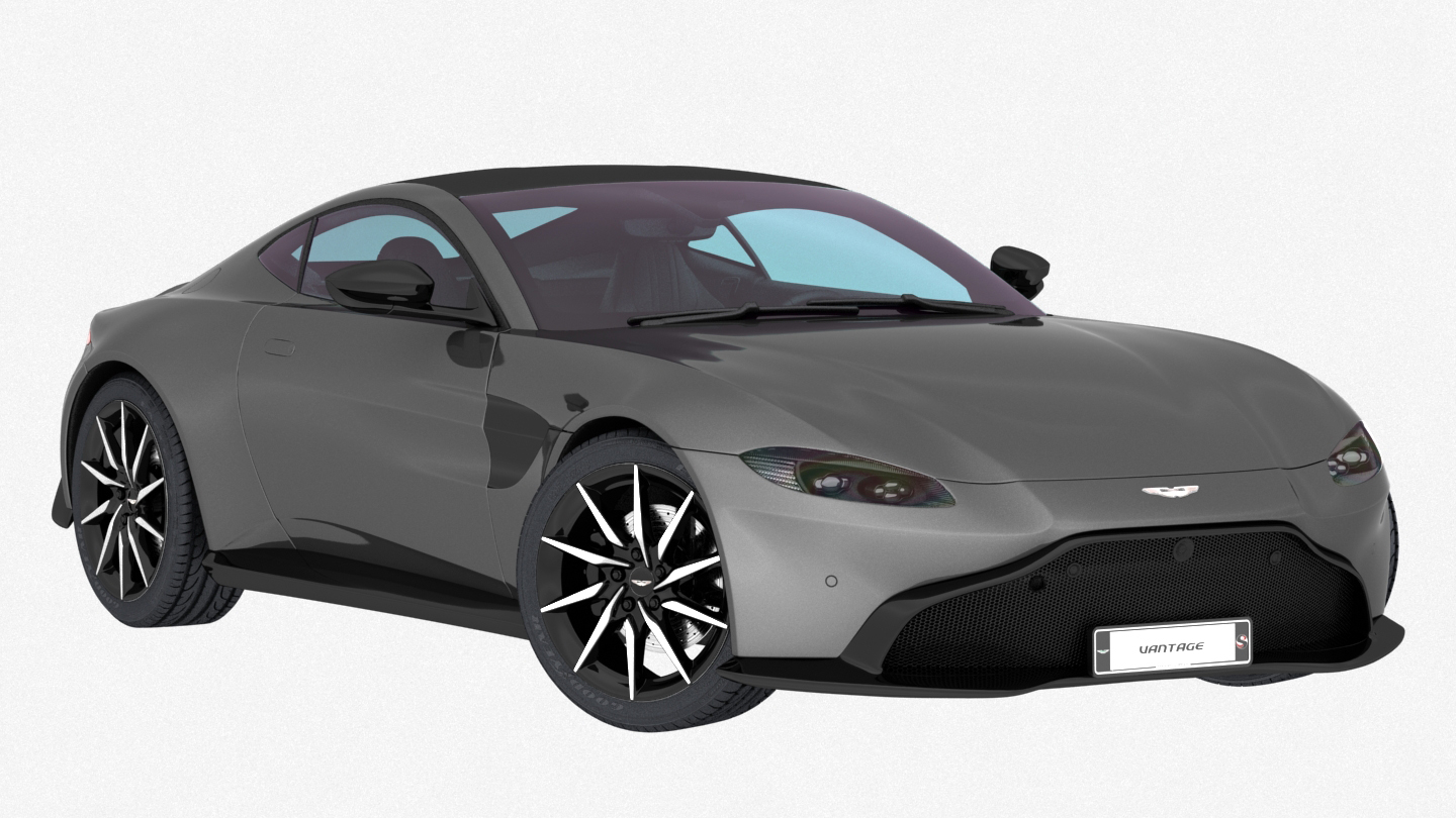 Aston Martin Vantage 2019 Low Interior