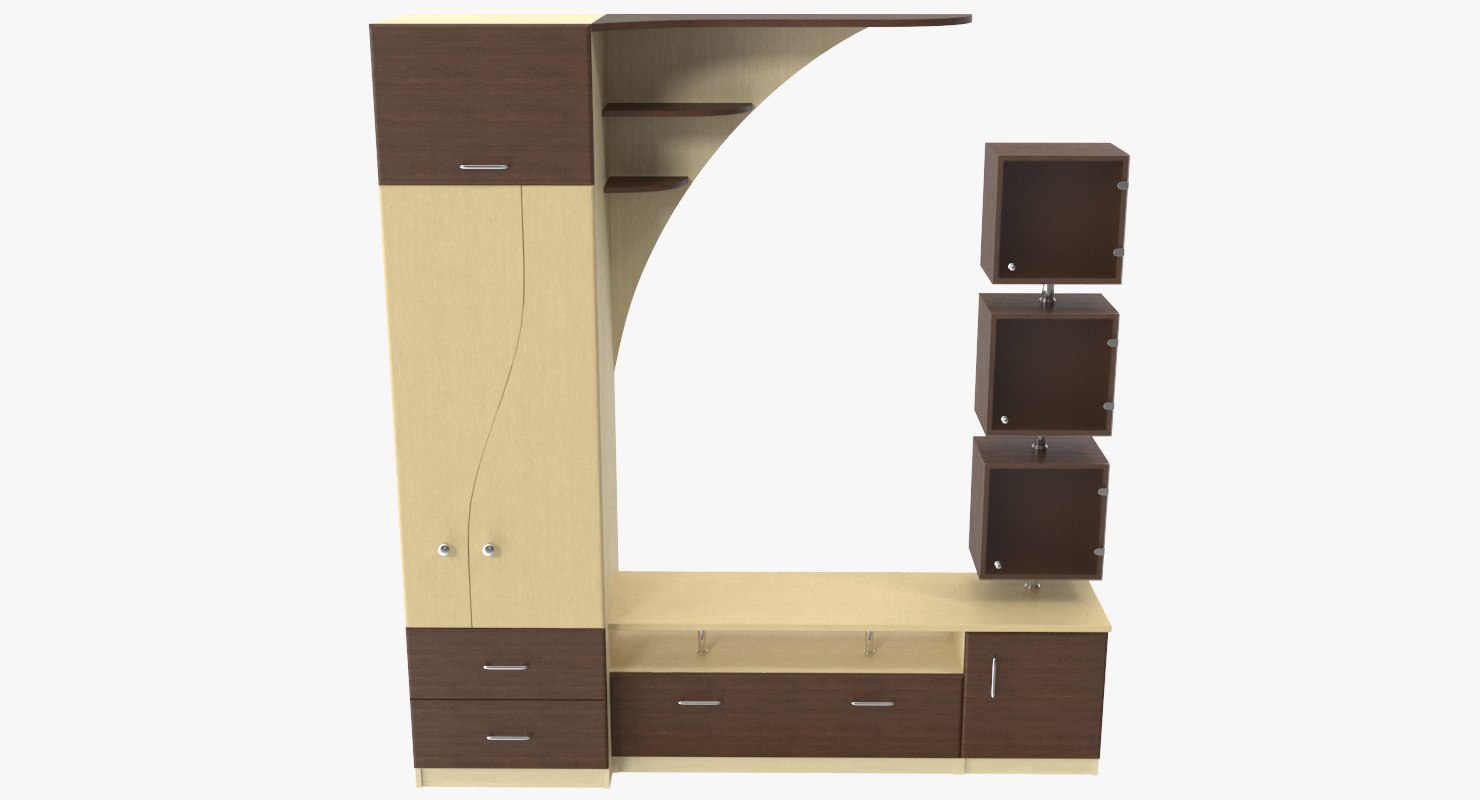 Wardrobe With Tv Stand