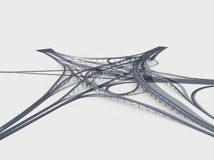 viaduct highway 3D