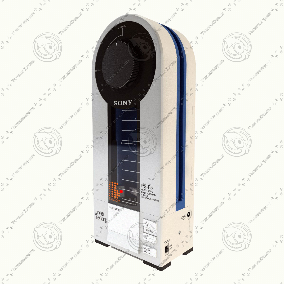 SONY PSF5 Flamingo & SONY APM090 Monitor mit Verstärker (1) 3DModell