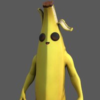 banana fortnite model - fortnite 3d models download