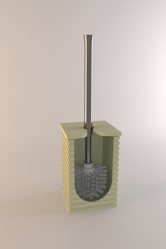 3D model toilet brush TurboSquid 1403868