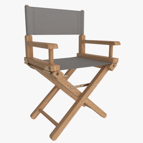 Wooden Directors Chair 3d Model, Folding Wood Director Chairs