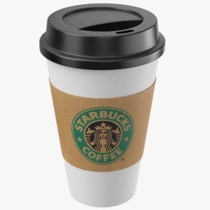 paper coffee cup 3D model