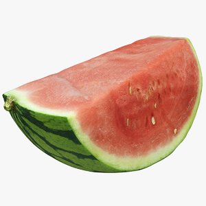retopology watermelon 3D