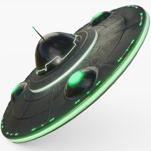 3D ufo animations
