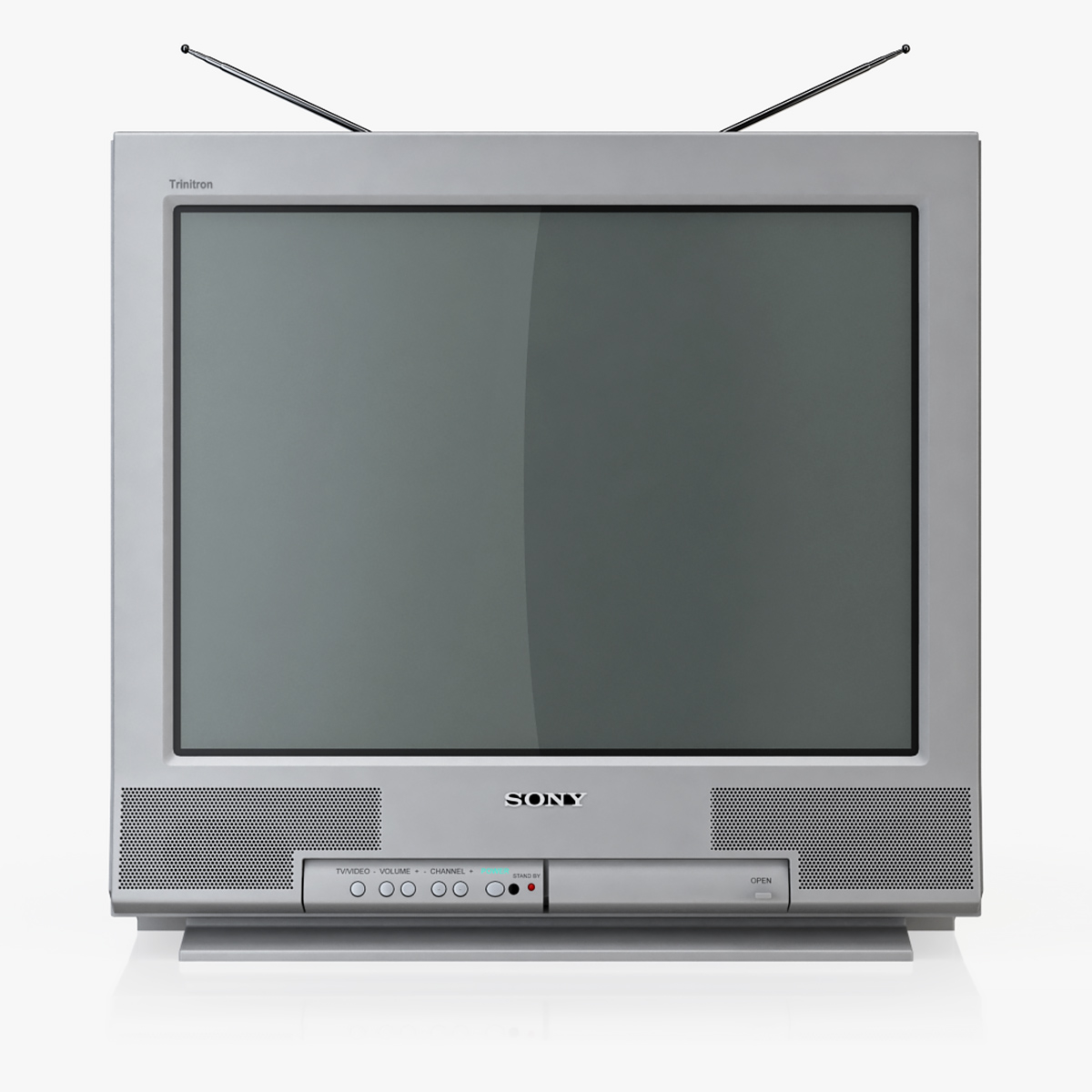 老电视索尼trinitron kv-20fs123d模型