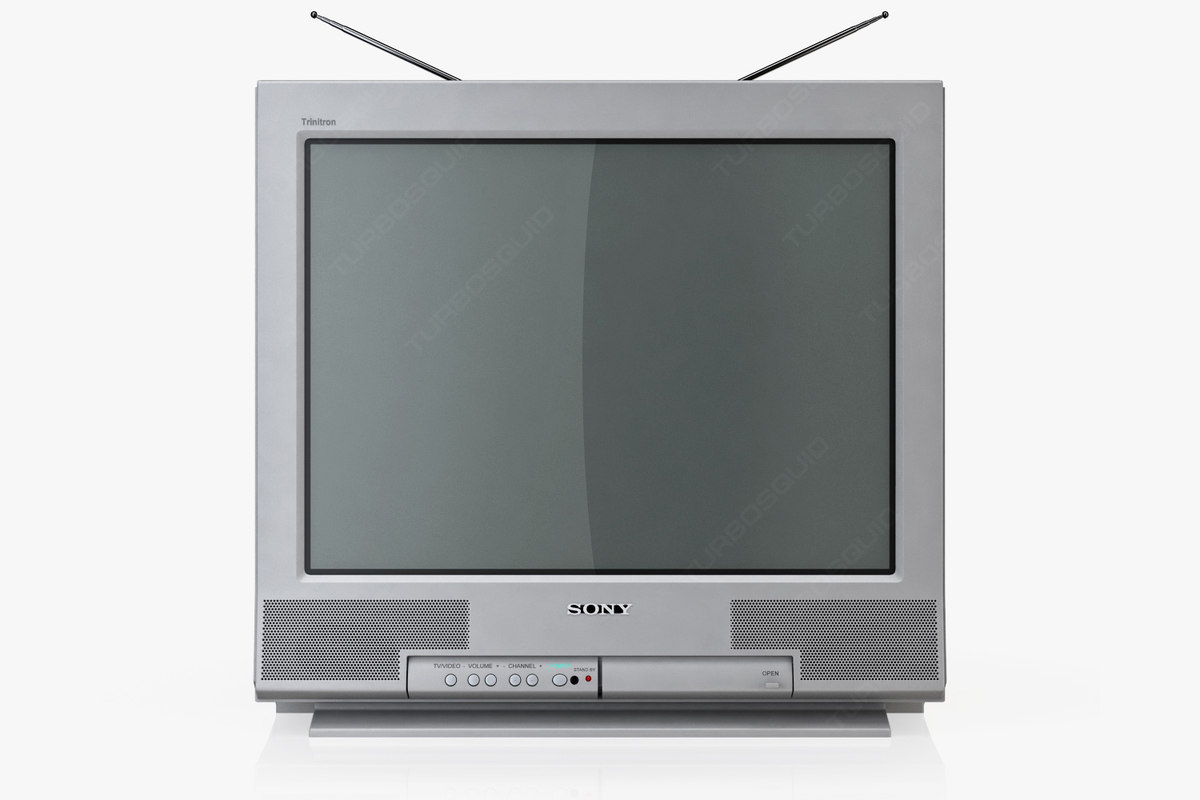 The Sony Trinitron is a CRT TV that was very popular.