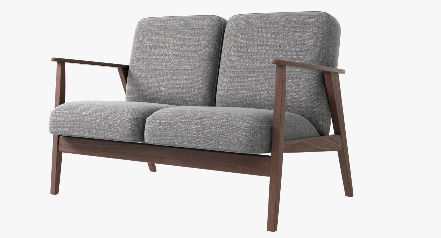 3D realistic ikea  ekenaset  seat  TurboSquid 1404452