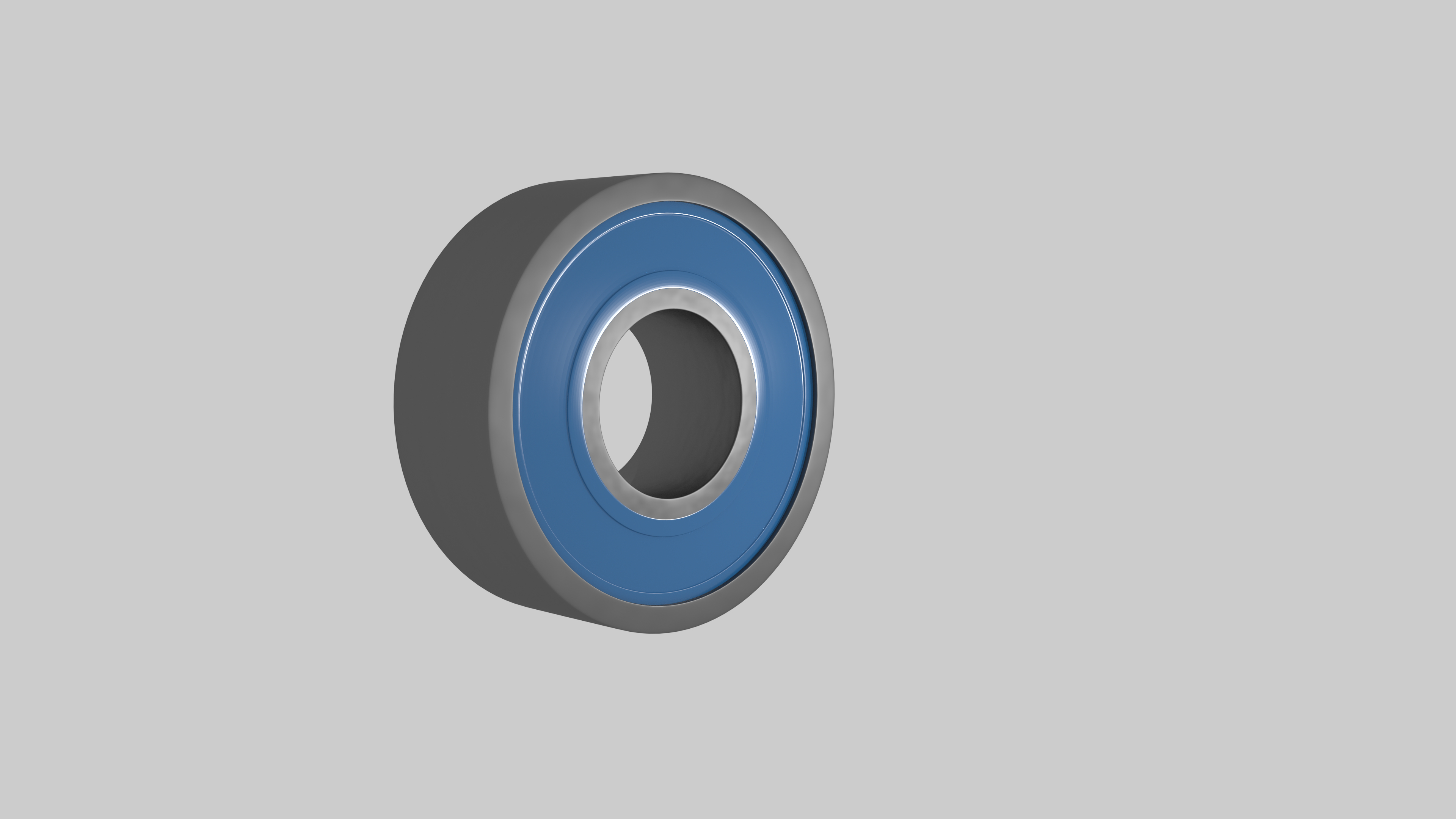 滚珠轴承3d模型