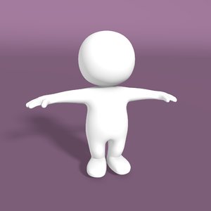 simple character 3D