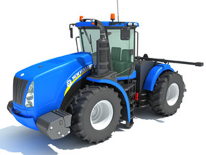 3D new holland tractor