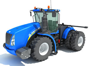 new holland tractor 3D model