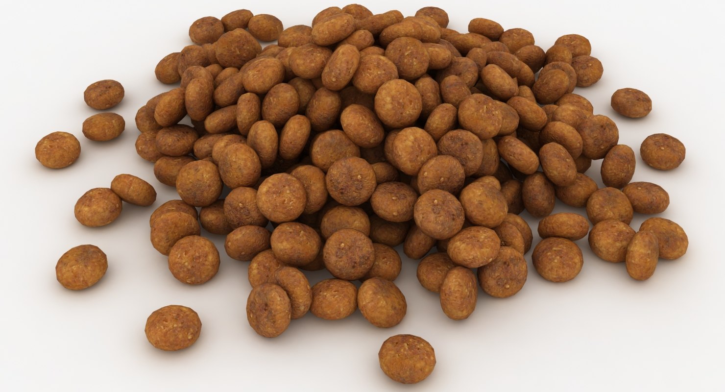Dog food pile 3D TurboSquid 1404972