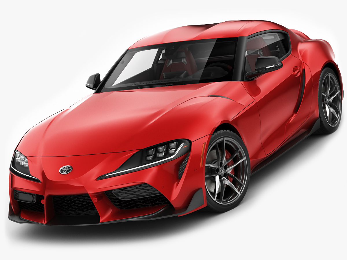 Toyota supra 3d model