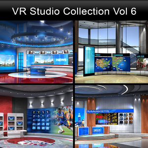 news studios collections 3D model