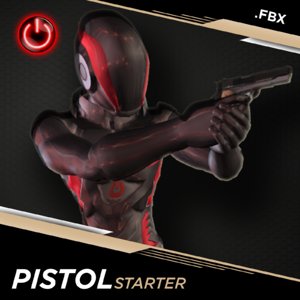FBX Pistol Starter: 3D Character Animation Set