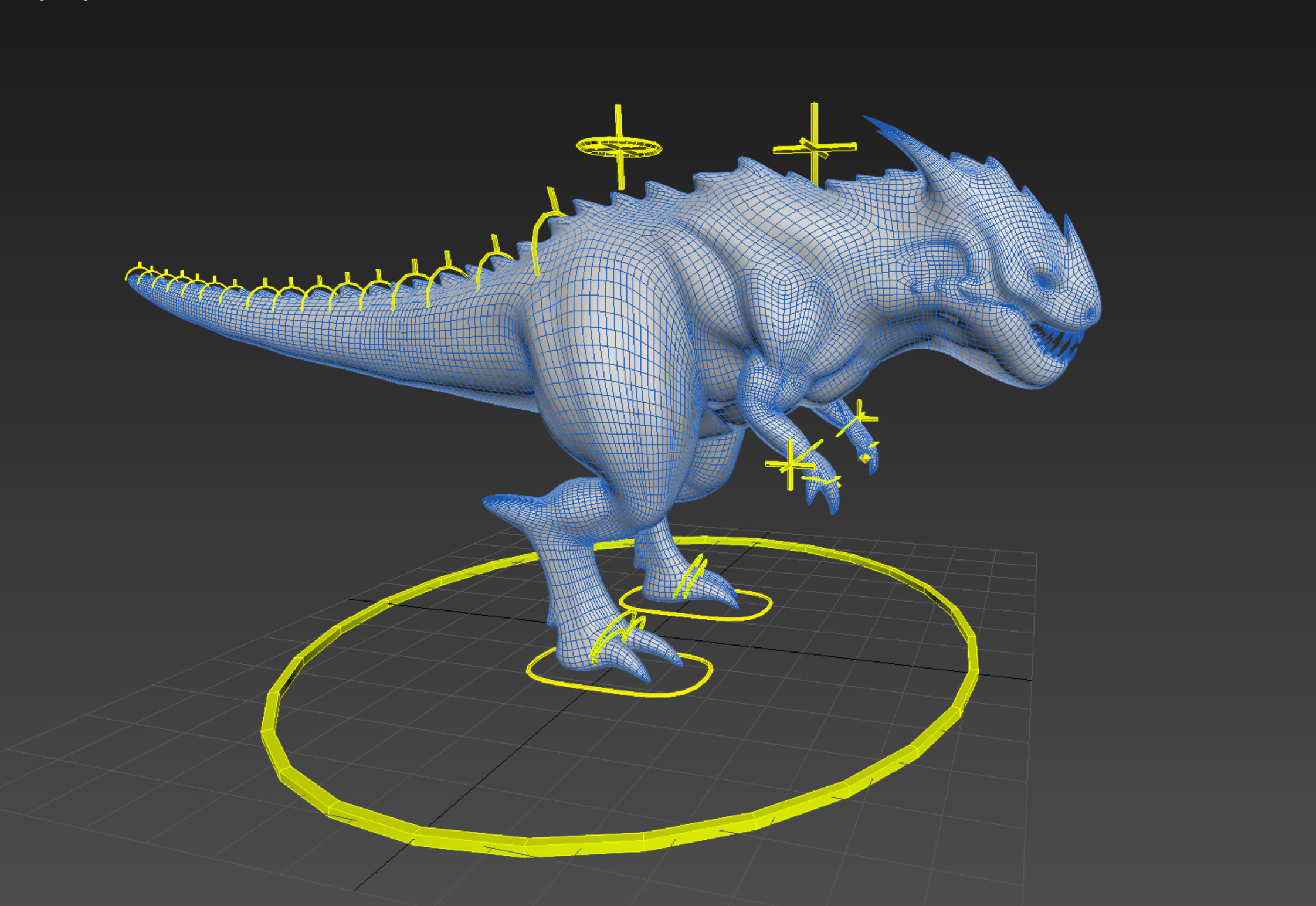 Avatar creature dinosaur rex 3D model - TurboSquid 1405323