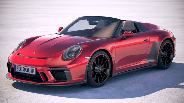 3d Porsche 911 Speedster Model Turbosquid