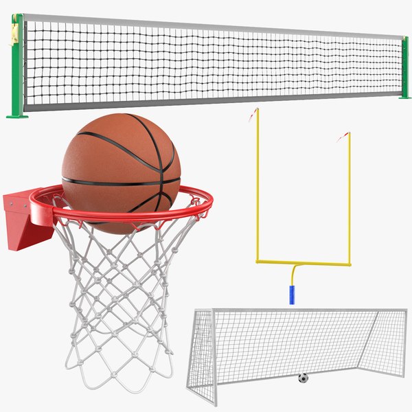 real sports nets 3D model