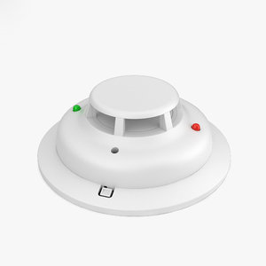 3D model smoke detector