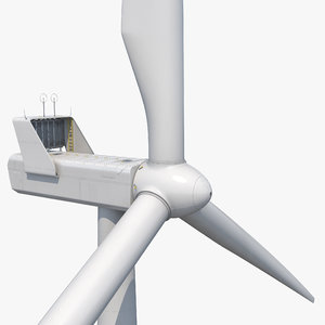 3D wind turbine model