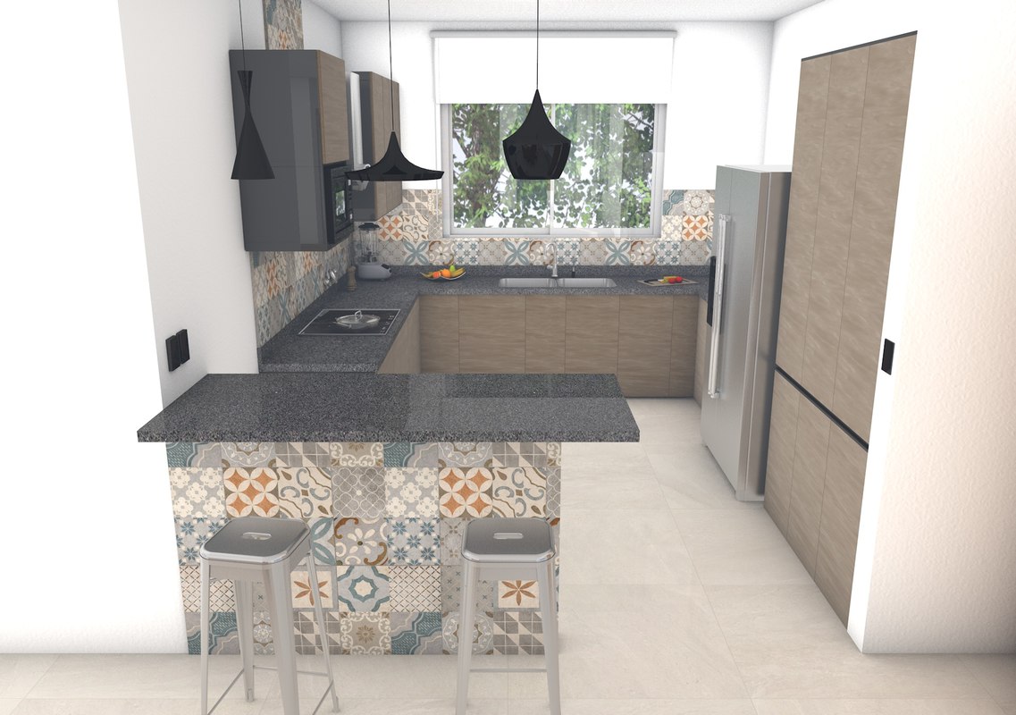 Kitchen Design Model TurboSquid 1405786