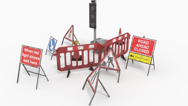 3D traffic sign polys sets