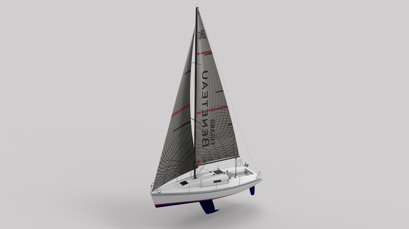 white rhino sailboat