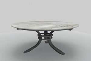 table marble 3 3D model