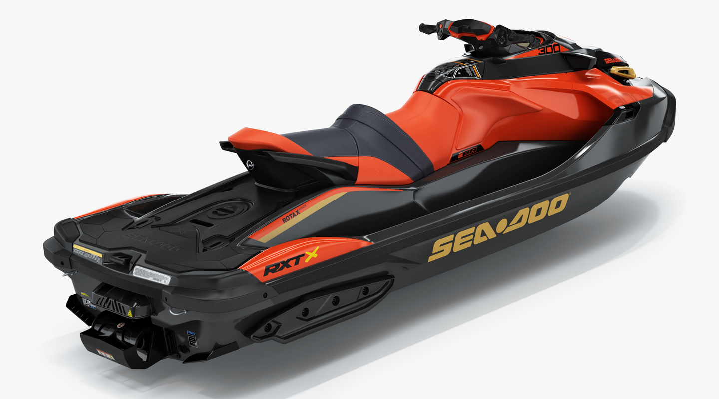 Sea-doo rxt-x 300 red 3D model - TurboSquid 1406220