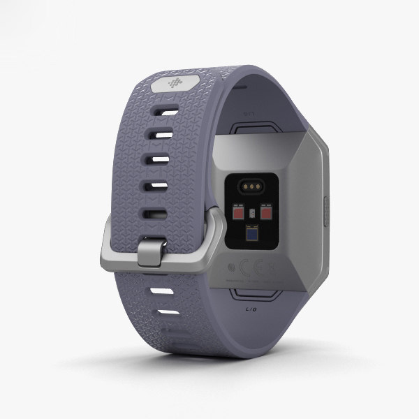 fitbit ionic silver gray