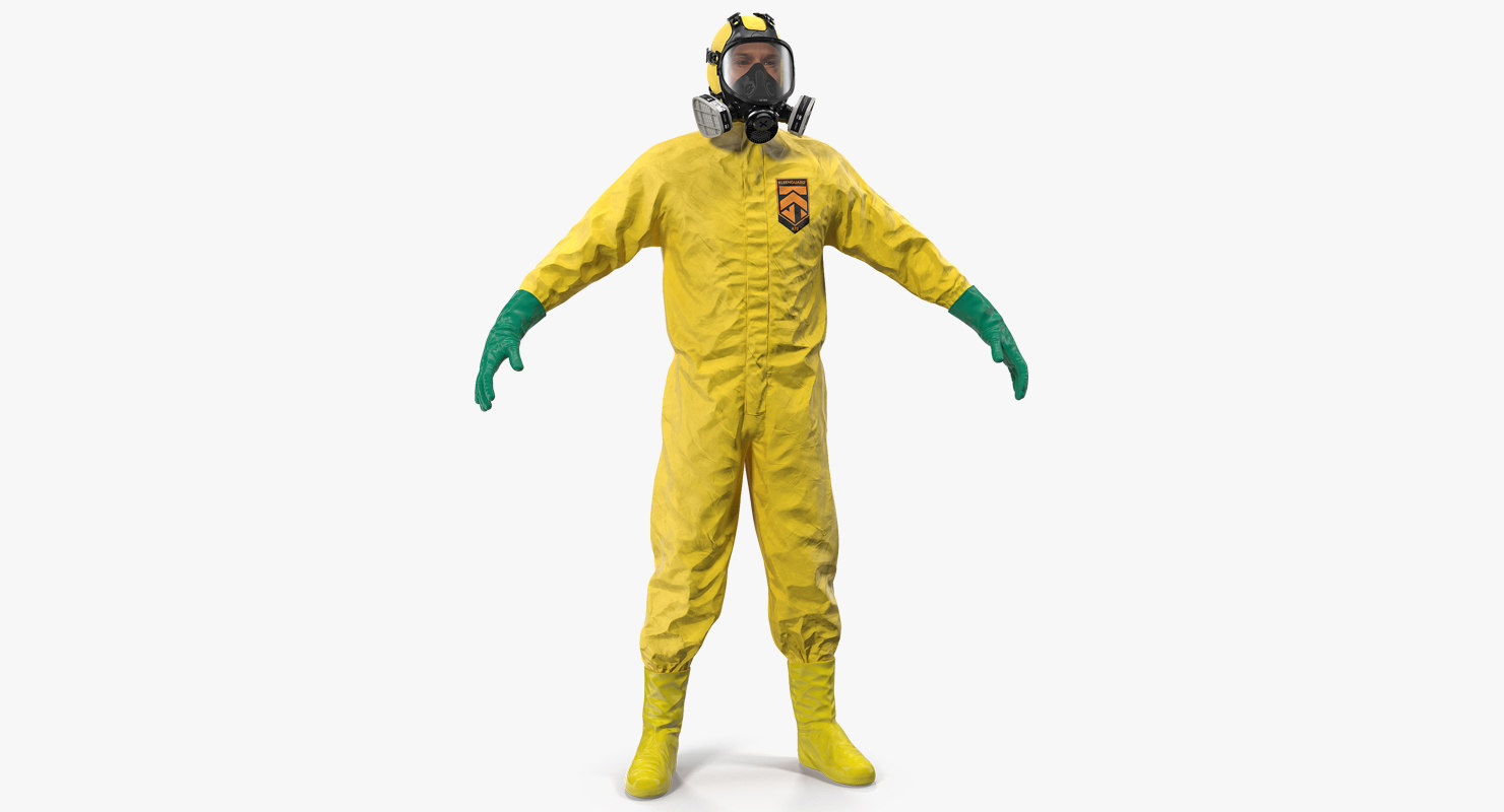 Hazmat Removal Worker Neutral Pose - 