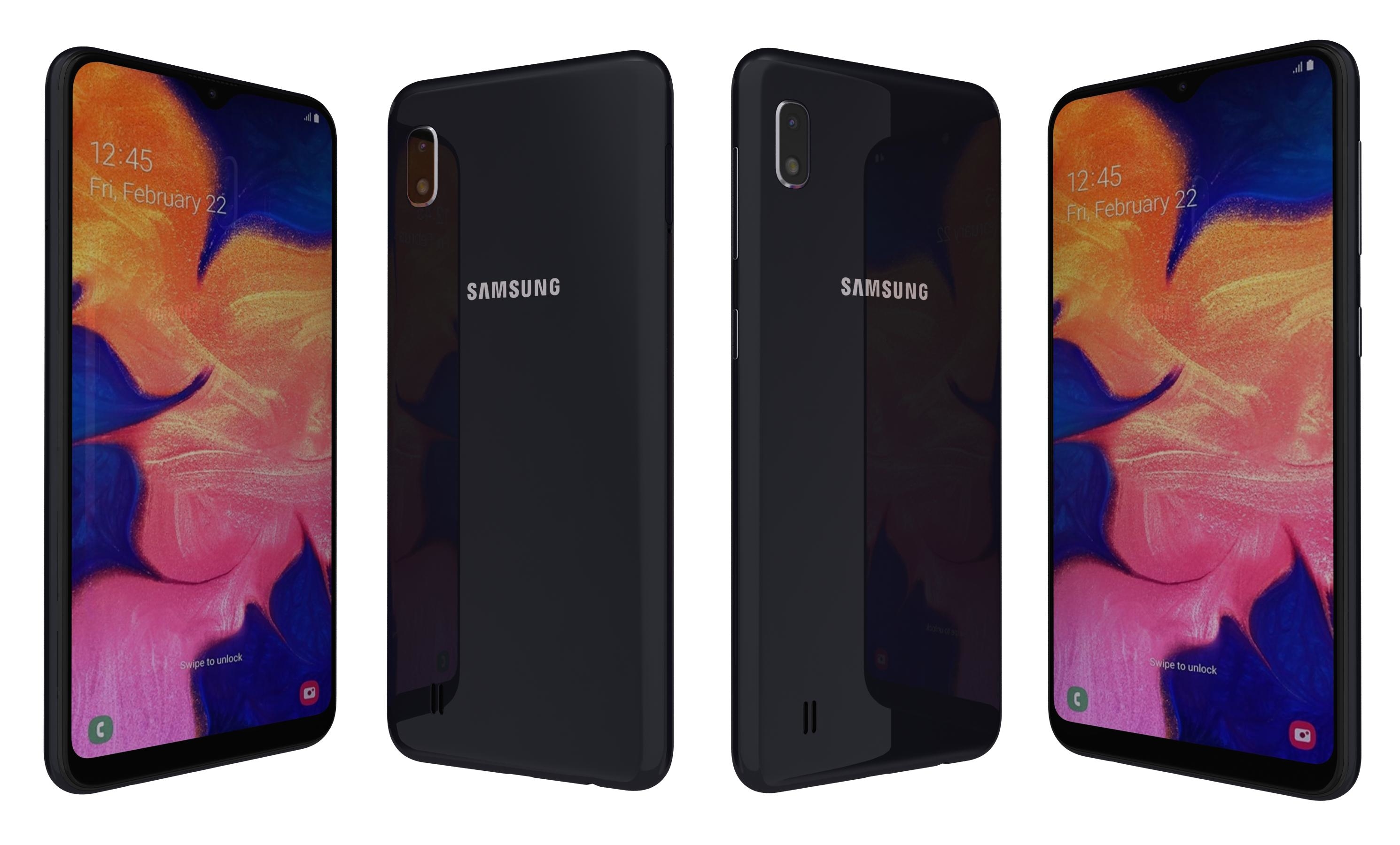 samsung galaxy a10 black colour