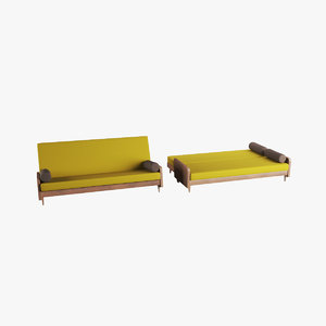 sofa bed 3D
