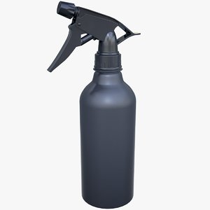 spray bottle sprayhead 3D model