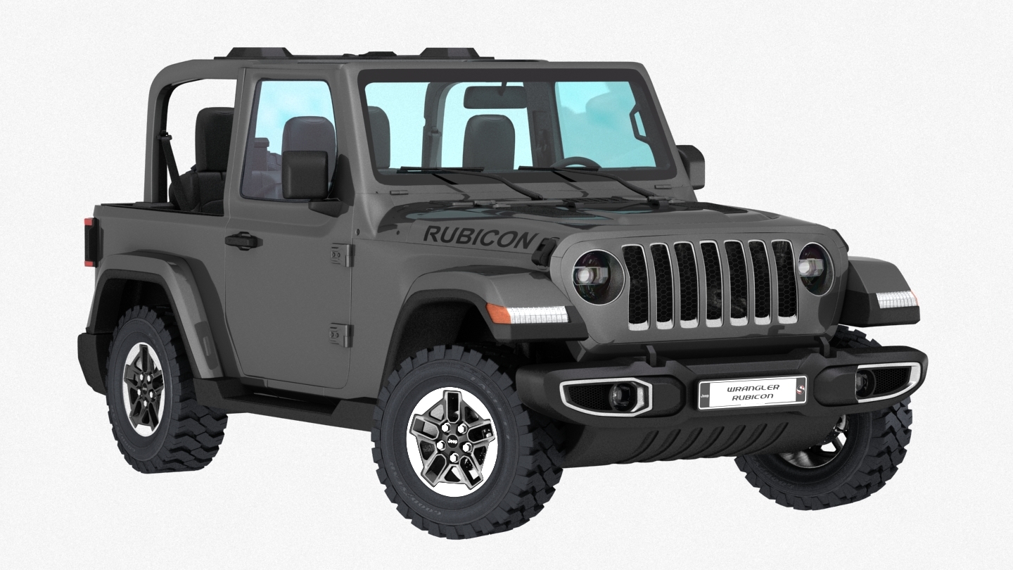 Jeep Wrangler Rubicon 2019 Low Interior