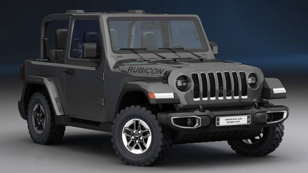 Jeep Wrangler Rubicon 2019 Low Interior
