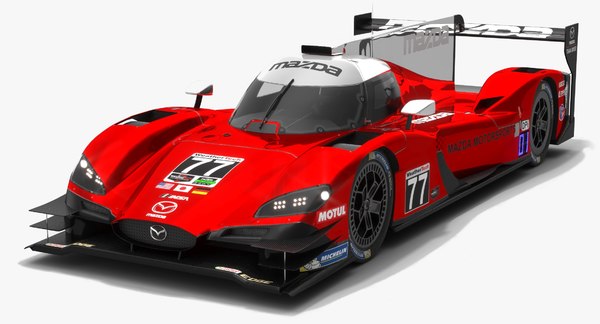 Mazda Rt24 P Imsa Season Model Turbosquid