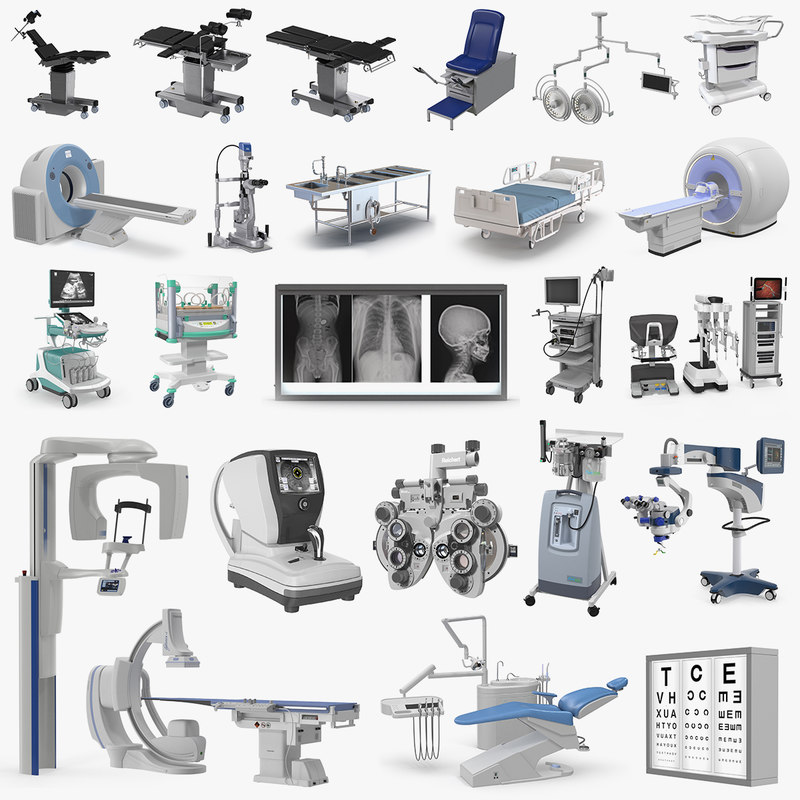Medical equipment 2 3D model TurboSquid 1406667