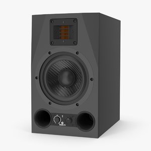 adam a7x speakers 3D model