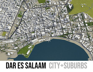 3D city dar es salaam model