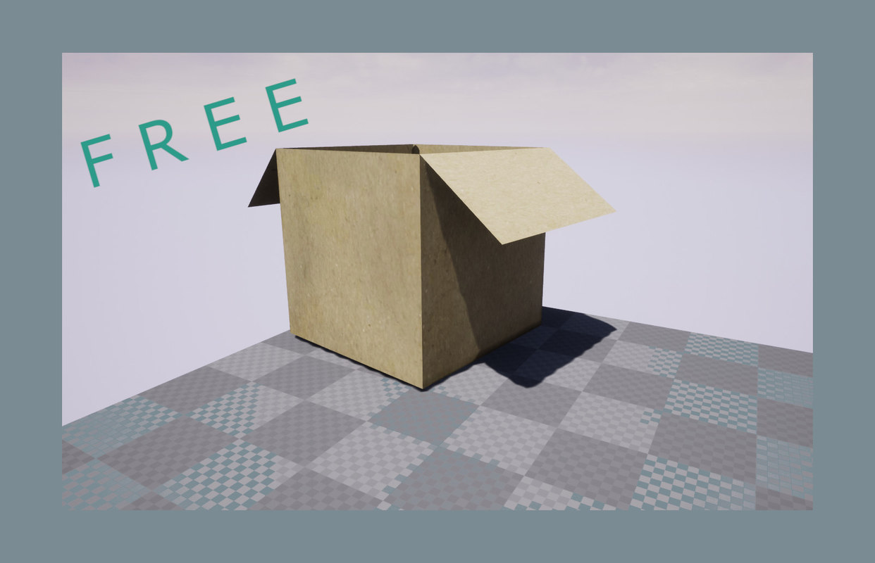 Free 3D model cardboard - TurboSquid 1406506