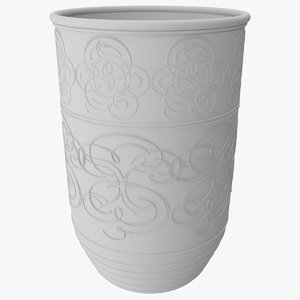 3D model golden cup