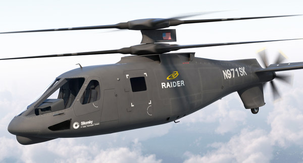 Sikorsky s97 raider 3D model - TurboSquid 1407066