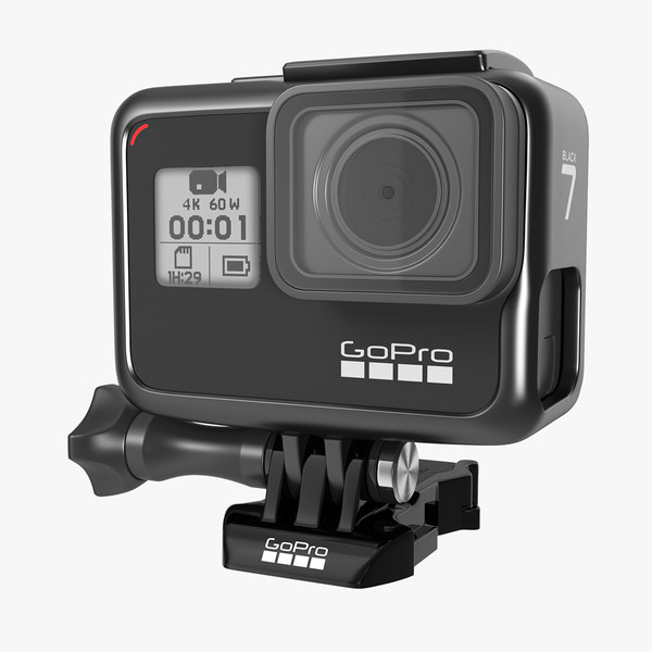 3d Gopro Hero 7 Black Turbosquid