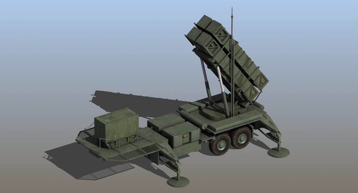 Mim-104 patriot missile model - TurboSquid 1407084