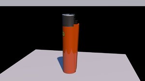 clipper lighter 3D model